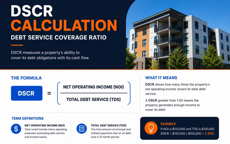 DSCR calculation explainer