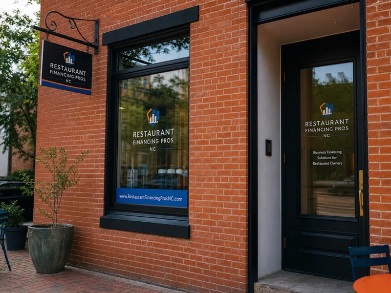 The Restaurant Financing Pros NC office at 226 N Front St in downtown Wilmington